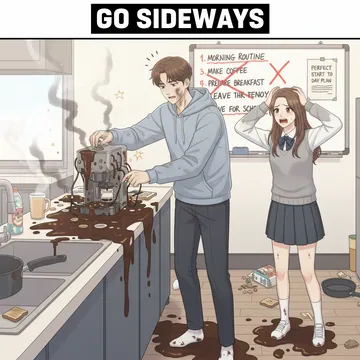 go sideways