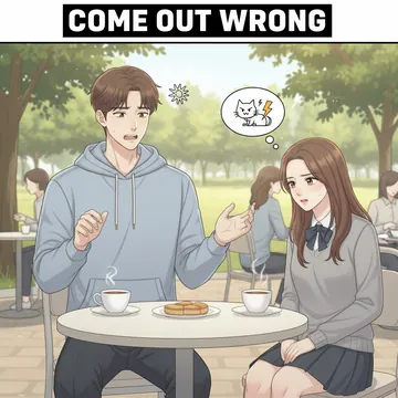 言い間違えるって英語で？ 意図と違って伝わるって英語で？ come out wrong の意味と例文