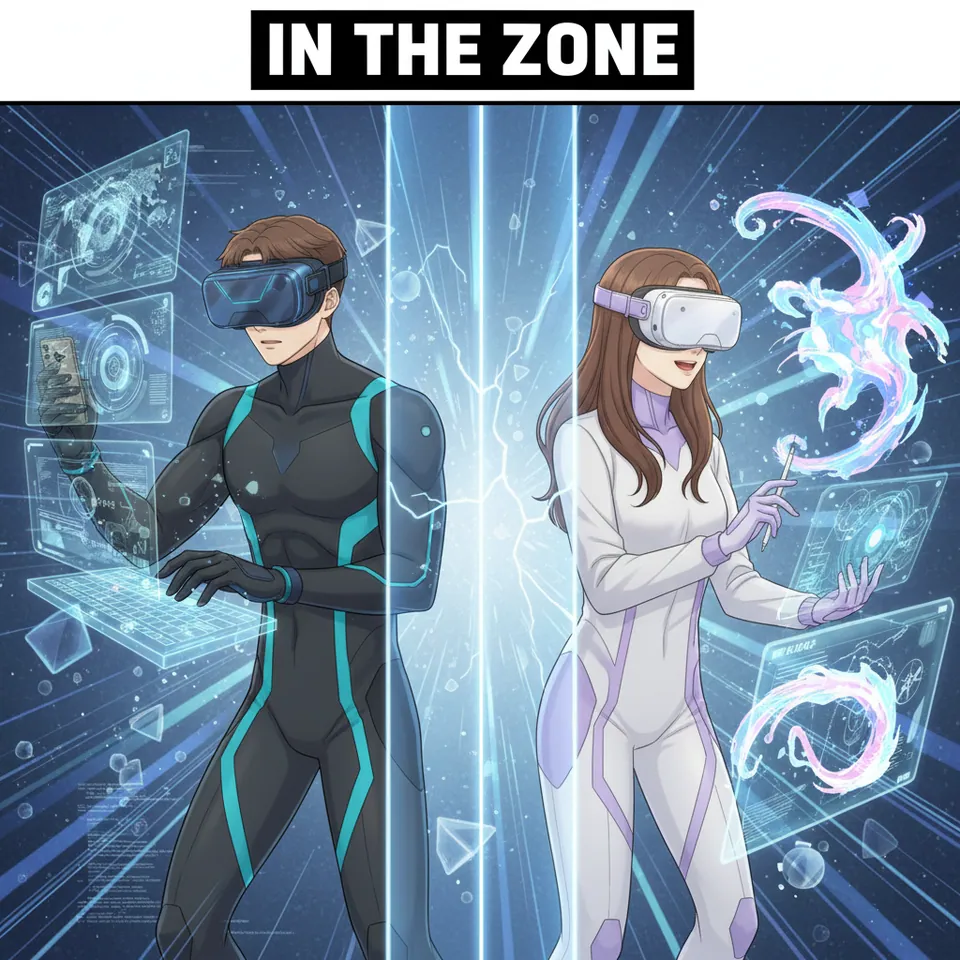 in the zone