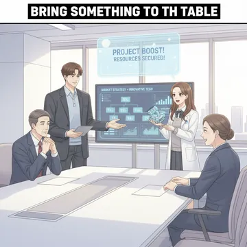 bring something to the table
