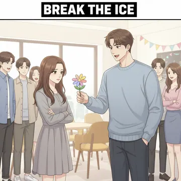 break the ice