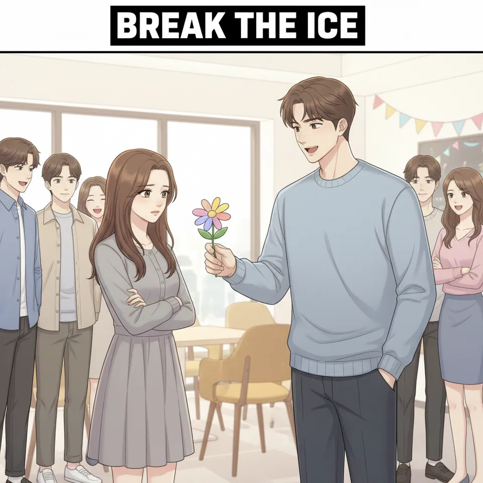 break the ice
