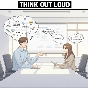 think out loud